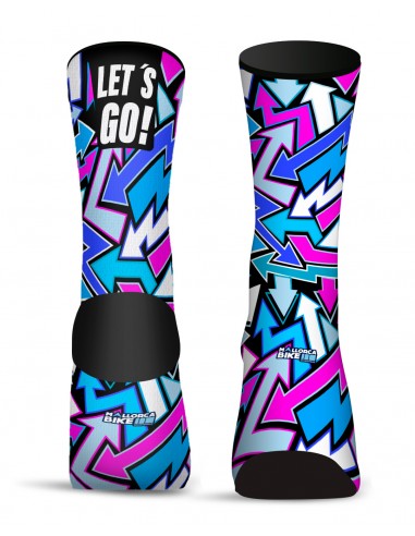 Cycling Socks LET´S GO-COLORS